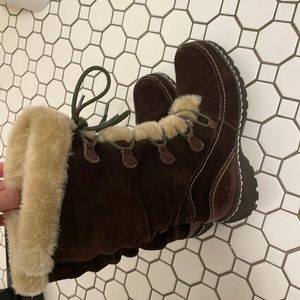 BAYLEE real leather winter boots Y2K
